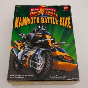 Power rangers mammoth battle bike